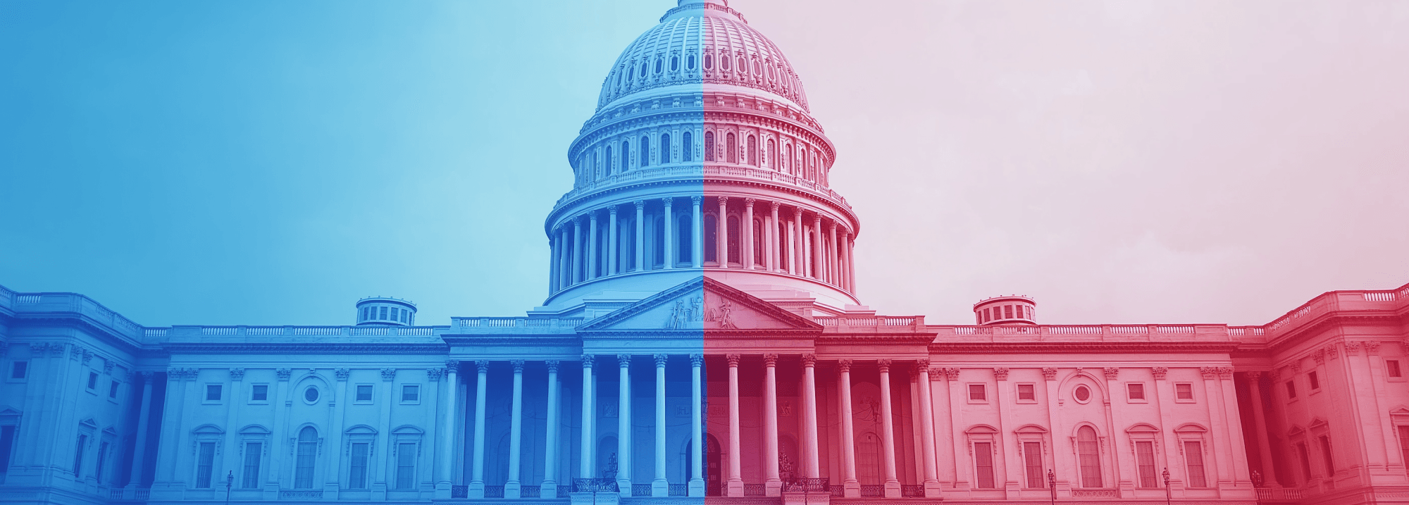 Capitol Red and Blue